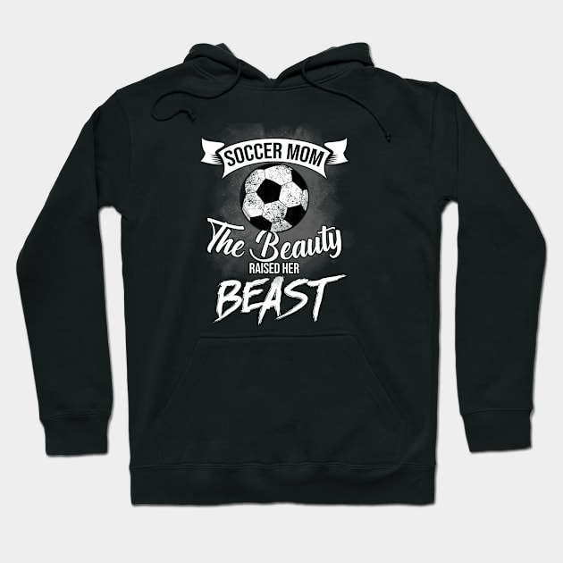 Soccer Mom Funny Gift Hoodie by lateefo